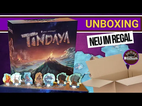 TINDAYA | WAS IST DRIN? Brettspiel Unboxing [Brettspiele]