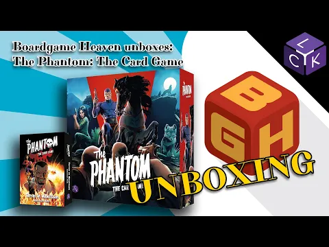 Boardgame Heaven Unboxing 188: The Panthom: the Card Game (Games By Lyck)