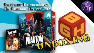 Boardgame Heaven Unboxing 188: The Panthom: the Card Game (Games By Lyck)