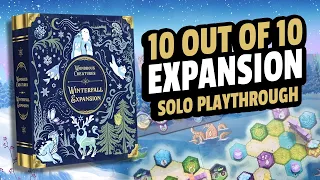 Wondrous Creatures Solo Playthrough with the Winterfall Expansion