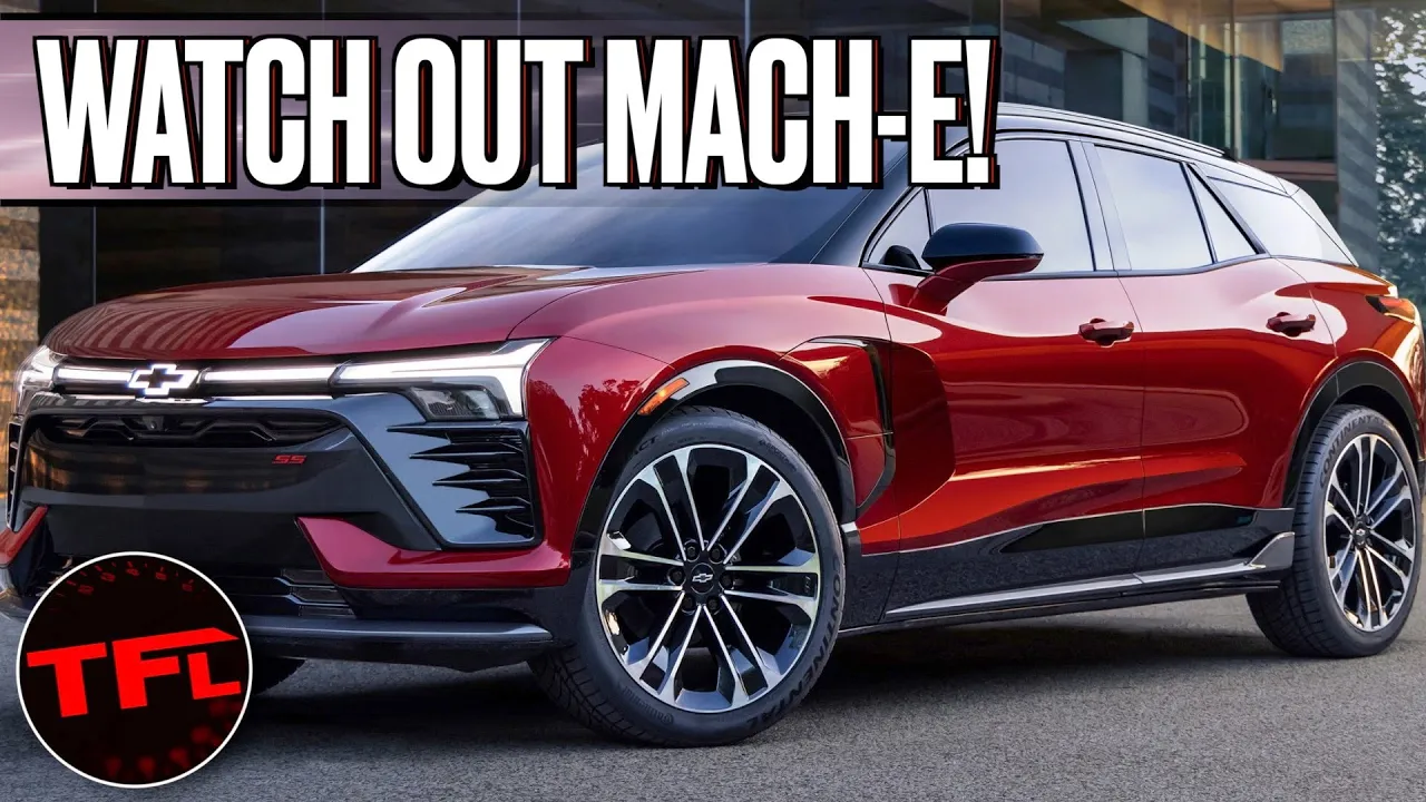 Here's How The All New & All Electric 2024 Chevy Blazer EV SS Compares to The Mustang Mach-E!