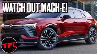 Here's How The All New & All Electric 2024 Chevy Blazer EV SS Compares to The Mustang Mach-E!