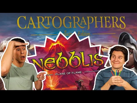 Playthrough | Cartographers Heroes | Volcanoes are SCARY!