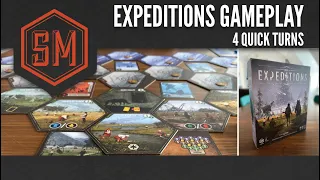 Expeditions Gameplay: 4 Quick Turns
