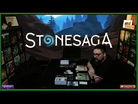 Stonesaga Board Game Playthrough Episode 1 From @OpenOwlStudios