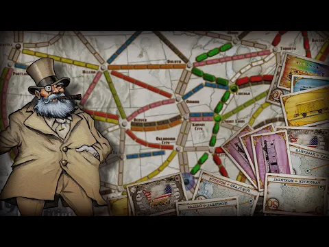 Ticket to Ride Board Game Atmosphere Music (America Theme, No Ambient Sound)