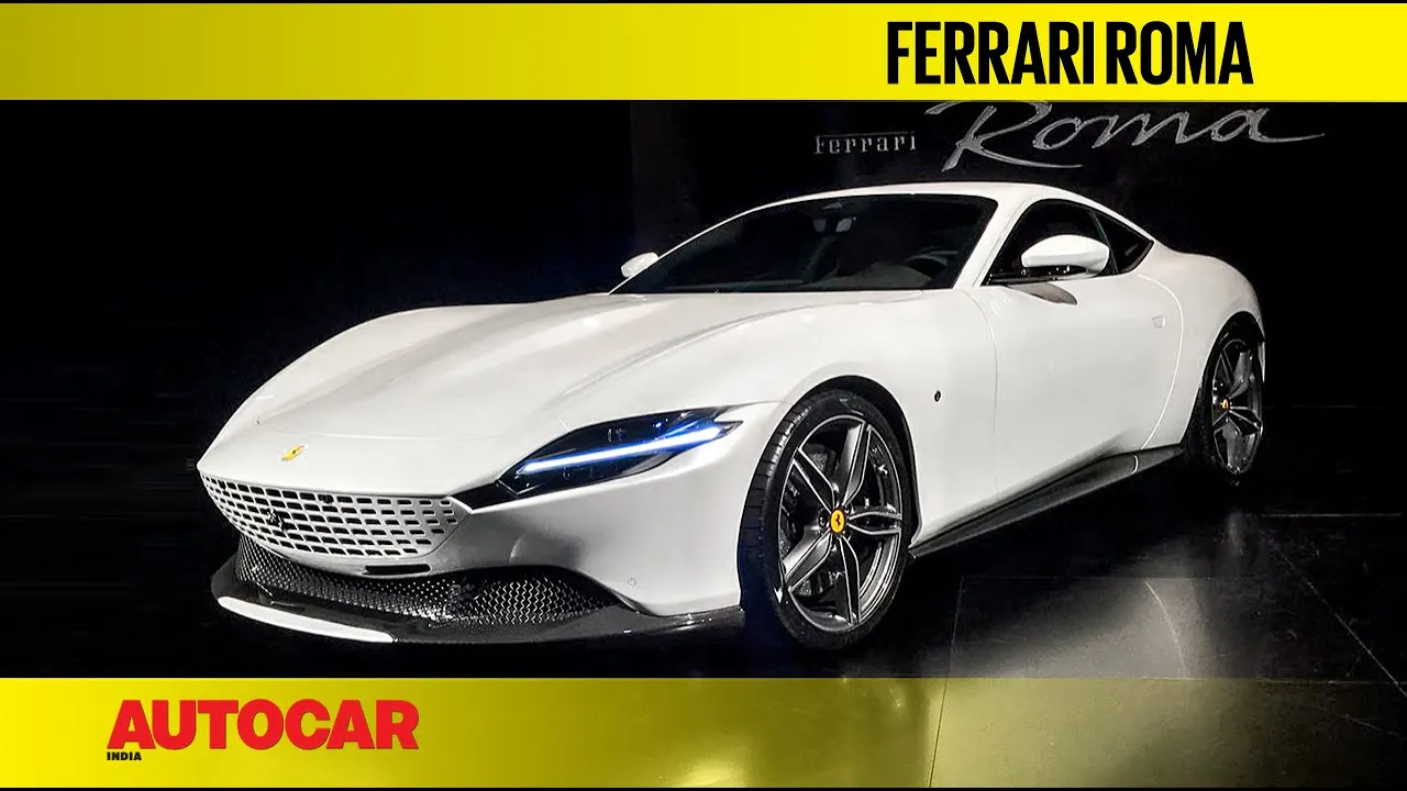 Ferrari Roma Walkaround - New V8 Sportscar | First Look | Autocar India