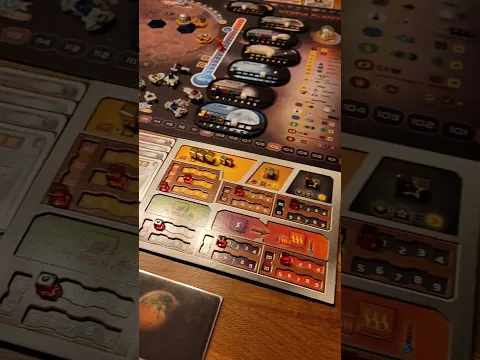 Terraforming Mars gamenight with lots of fun bling! #shorts