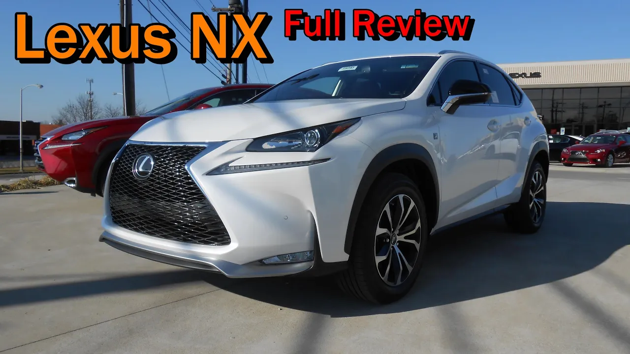2015 Lexus NX 200t F-Sport & 300h: Full Review