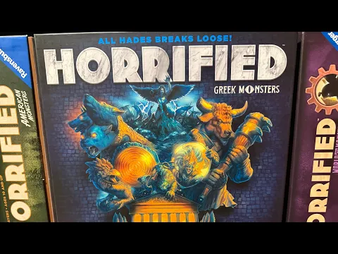 Horrified: Greek Monsters! Solo Playthrough (Part 3!) #gameplay #playthrough #halloween