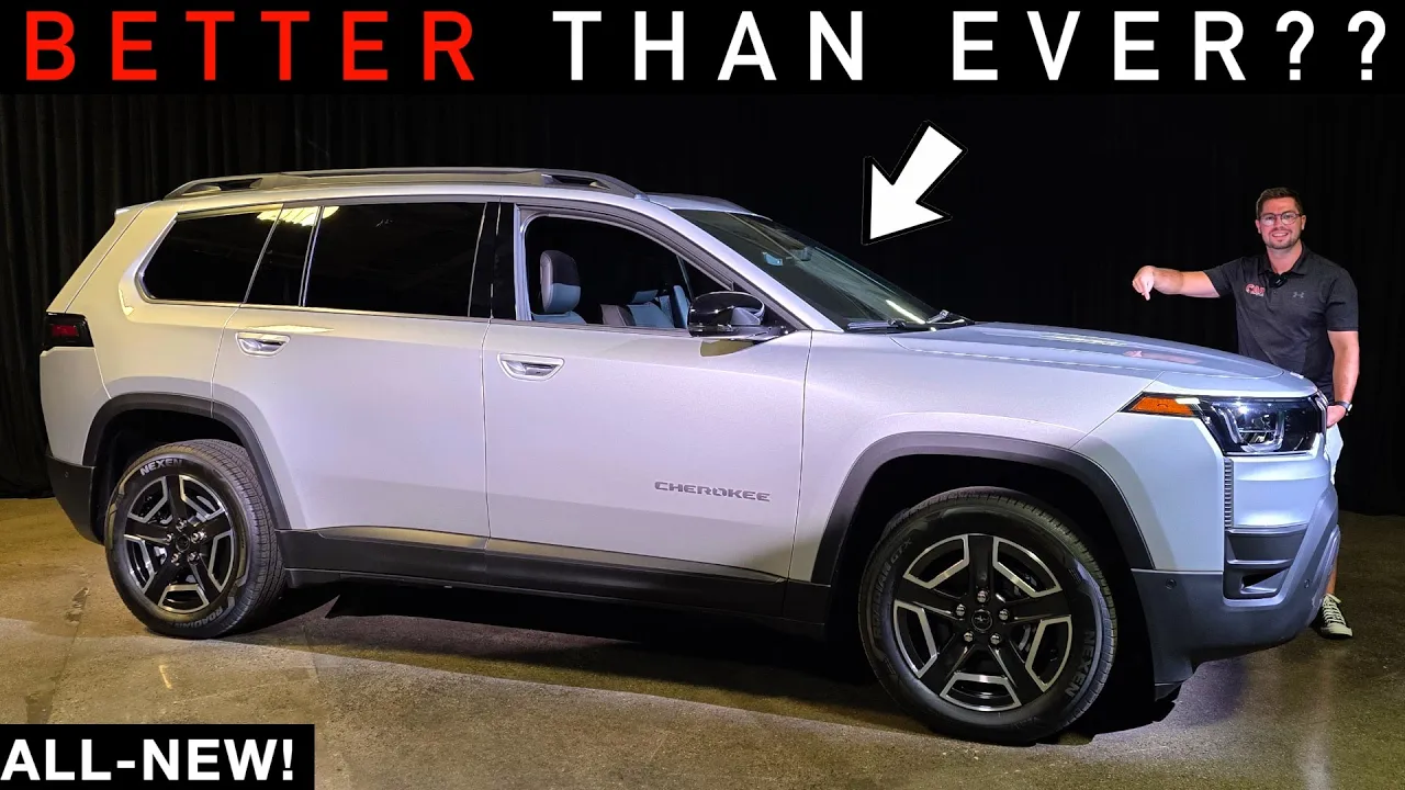 2026 Jeep Cherokee -- It's BACK! Hands-on With This Rugged 37 MPG SUV!