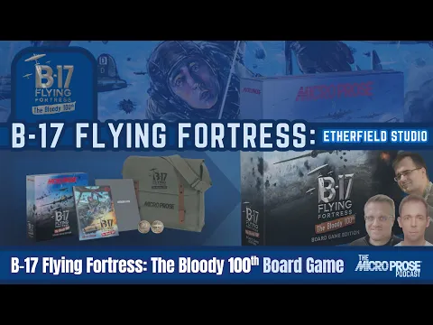 B-17 Flying Fortress: The Bloody 100th Board Game - Game designer Q&A video with gameplay! #b17