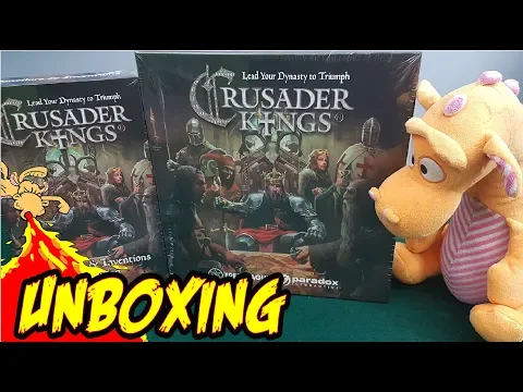 Crusader Kings - Unboxing