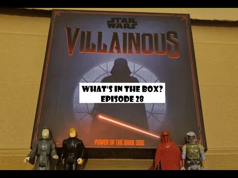 An unboxing with a attempt of movie recreation