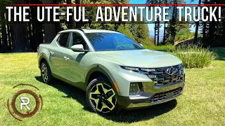 The 2022 Hyundai Santa Cruz Is A "UTE-ful" Small Lifestyle Adventure Truck