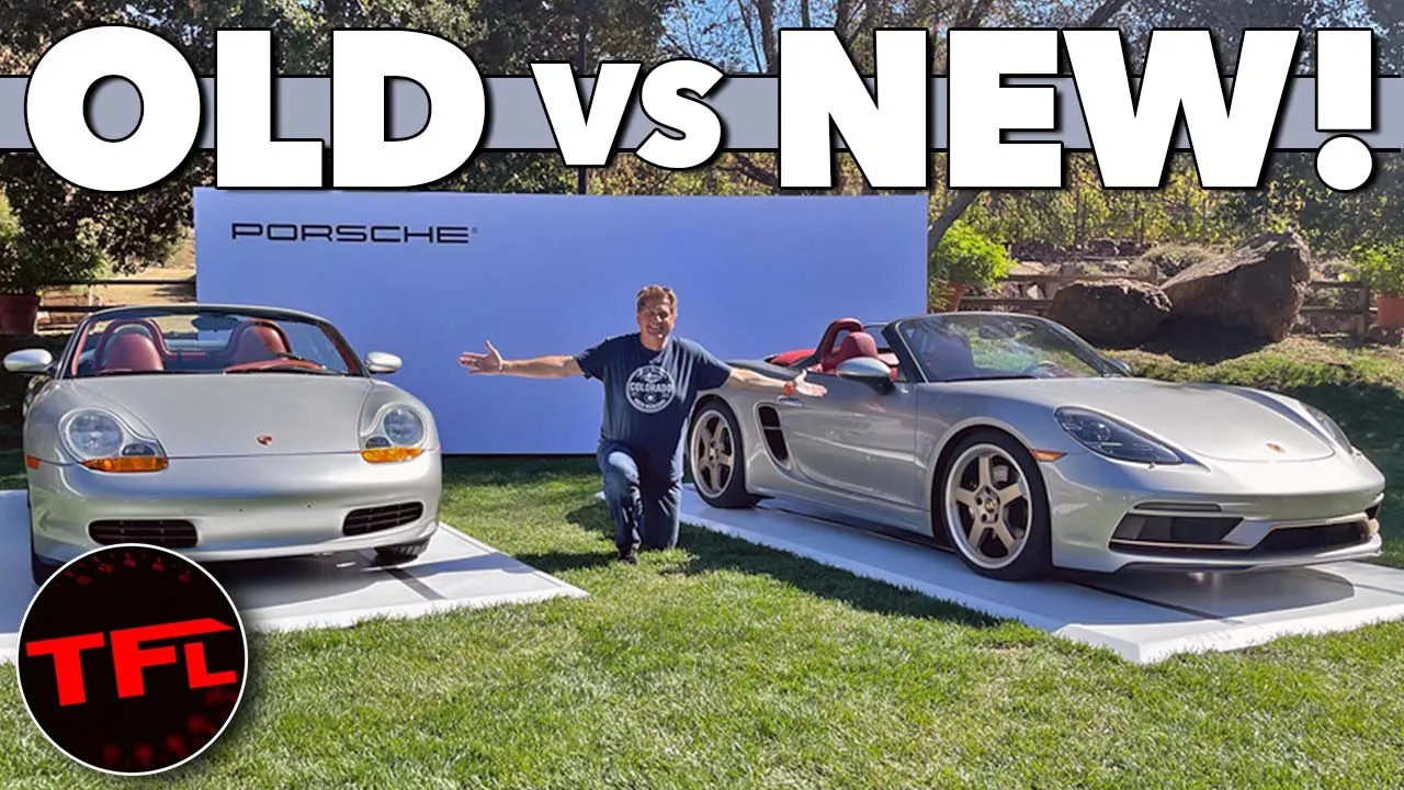 Old vs New: After 25 Years, Is the Newest 400 HP Porsche Boxster Finally As Good As the Iconic 911?