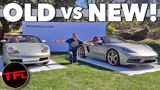 Old vs New: After 25 Years, Is the Newest 400 HP Porsche Boxster Finally As Good As the Iconic 911?