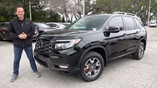 Is the 2022 Honda Passport Trailsport a better SUV than a Kia Sorento X-Line?