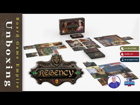 Regency Unboxing - Pique Games