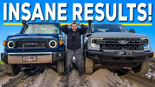 Toyota Land Cruiser 79 Series vs Ford Ranger Super Duty MEGA TEST: MOST MIND-BLOWING RESULTS EVER!!