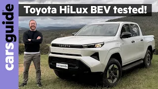 Toyota HiLux BEV 2027 review Australia: New electric dual-cab pick-up troubles BYD Shark 6 PHEV?