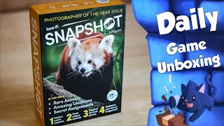 Snapshot: Wildlife Photographer - Daily Game Unboxing