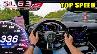 816HP Mercedes AMG SL63 SE is MONSTREOUS PERFORMANCE on AUTOBAHN!