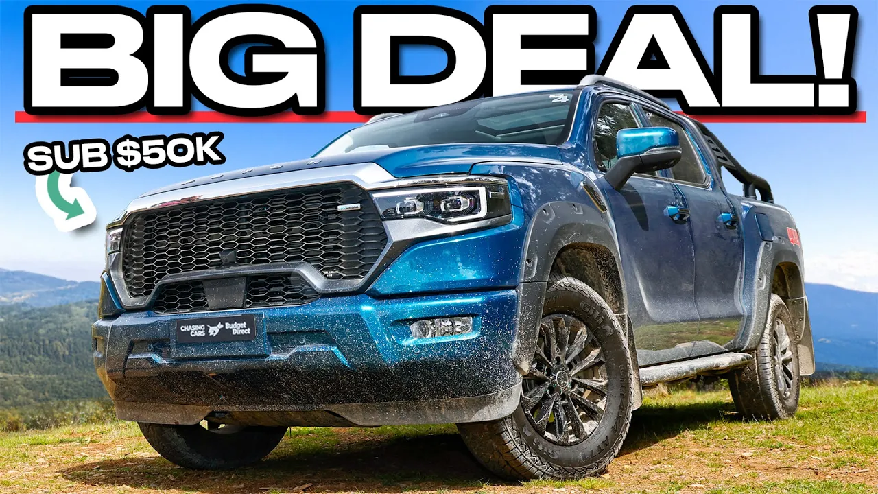 Ram, Ford and Mercedes Ute All In One? (Foton Tunland 2026 Review)