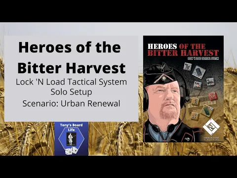 Heroes of the Bitter Harvest Urban Renewal solo setup