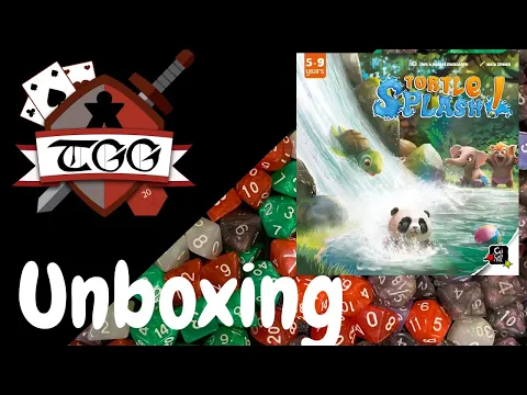 Turtle Splash! Board Game Unboxing