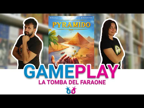Pyramido, partita completa al gioco da tavolo di piramidi egizie!
