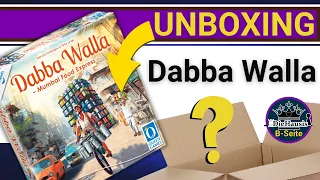 Dabba Walla | 📦 Unboxing Spiel von Queen Games | DieHausis B-Seite