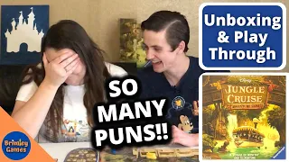 NEW Jungle Cruise Adventure Game | Unboxing & First Time Play Through