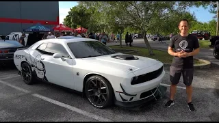 Does this 2018 Dodge Challenger R/T Scat Pack have the MUSCLE CAR look?