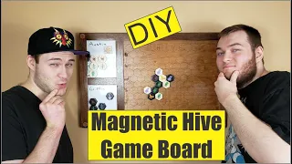 DIY Magnetic Hive Game Board