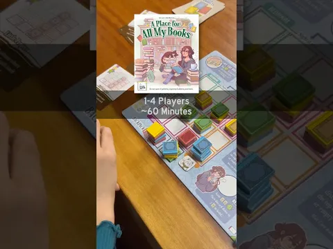 A Place for All My Books – Full Review in 3 Minutes #boardgames