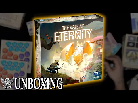 The Vale of Eternity Unboxing – What's Inside This Creature-Collecting Board Game?