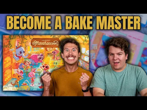 Macaraccoon | Sweet Treats, Whisker Chefs, and Sugar Rush! | Board Game Kickstarter Preview