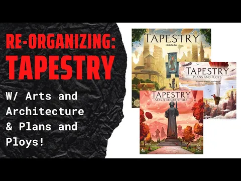 Re-Organizing Tapestry (w/ Arts & Architectures Expansion, Fully Sleeved, No Lid Lift) SideGame LLC