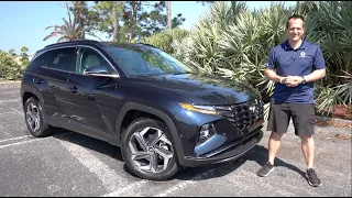 Is the 2022 Hyundai Tucson Hybrid a BETTER compact SUV than a Honda CR-V?