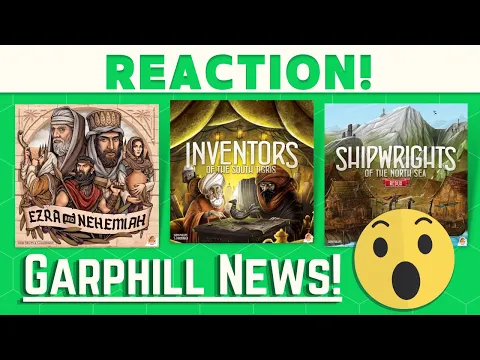 Garphill Games: 2023 Announcement Video - Reaction!
