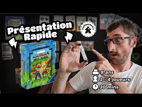 Présentation rapide de MINECRAFT EXPLORERS #ravensburger #expliquemoica