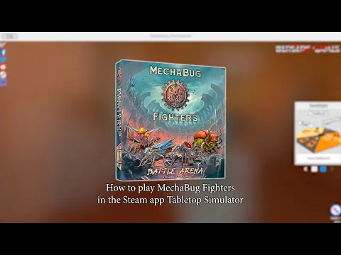 How to play MechaBug Fighters on Tabletop Simulator