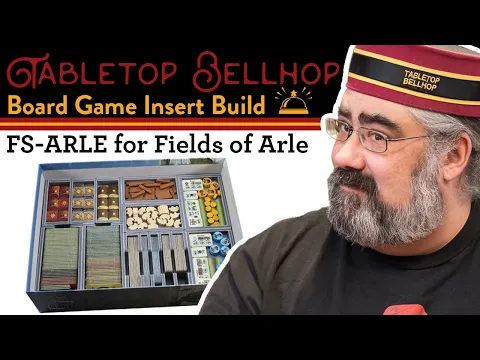 Fields of Arle Box Insert Build, Building the FS-ARLE Foamcore Box Insert from Folded Space