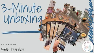 Dune: Imperium - 3-Minute Unboxing