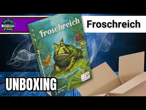 Froschreich Spiel Unboxing – Was steckt drin? | DieHausis B-Seite