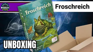 Froschreich Spiel Unboxing – Was steckt drin? | DieHausis B-Seite