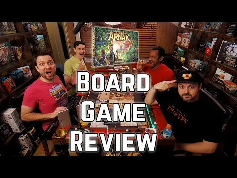 Board Game Review - Lost Ruins of Arnak from Czech Games Edition - First Play Thoughts