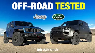 Land Rover Defender Octa vs. Jeep Wrangler Rubicon 392 | V8 Off-Roaders Comparison Test