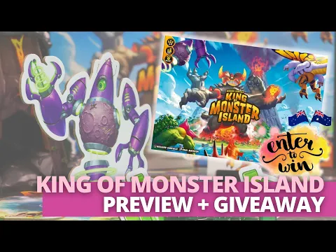 King of Monster Island Preview ~GIVEAWAY~